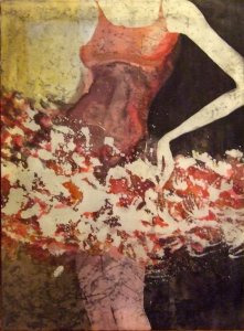 Lena, Batik, 70x100, 2009. - 400€
